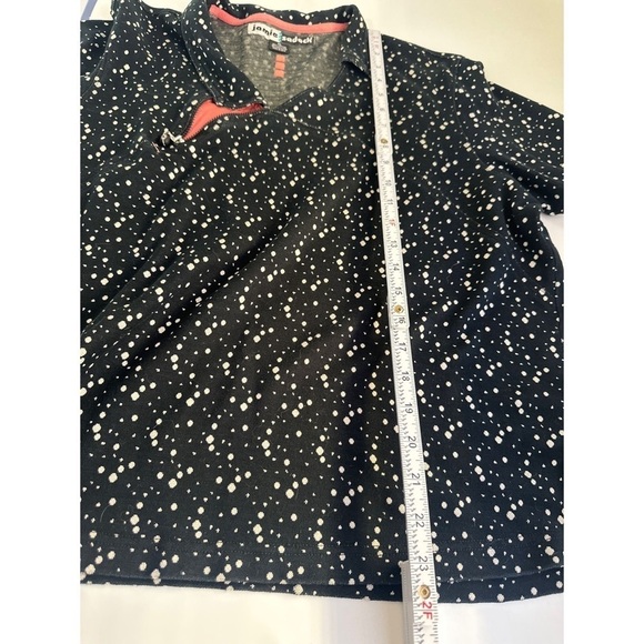 Jamie Sadock Polka Dot Pattern Short Sleeve Top - Picture 8 of 9